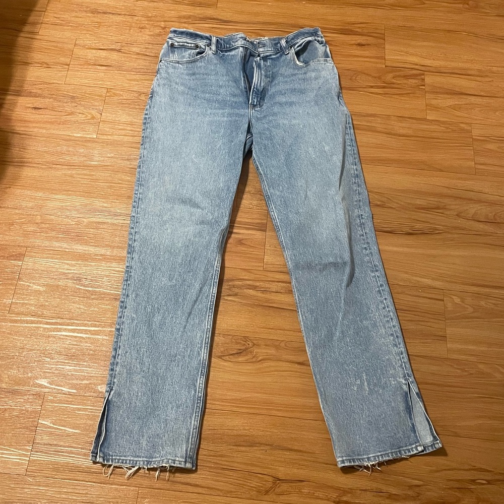 Abercrombie & Fitch The 90's Straight Ultra High Rise, 30